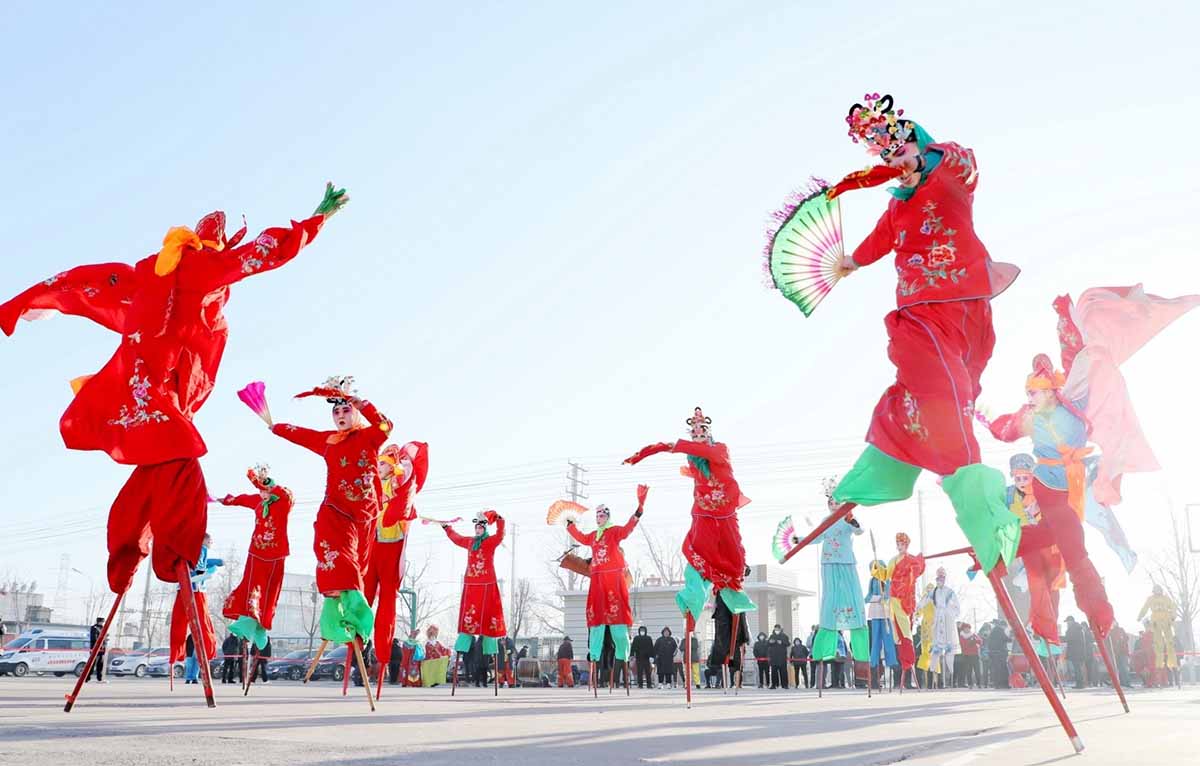 东北秧歌:大花头节套柳摇金