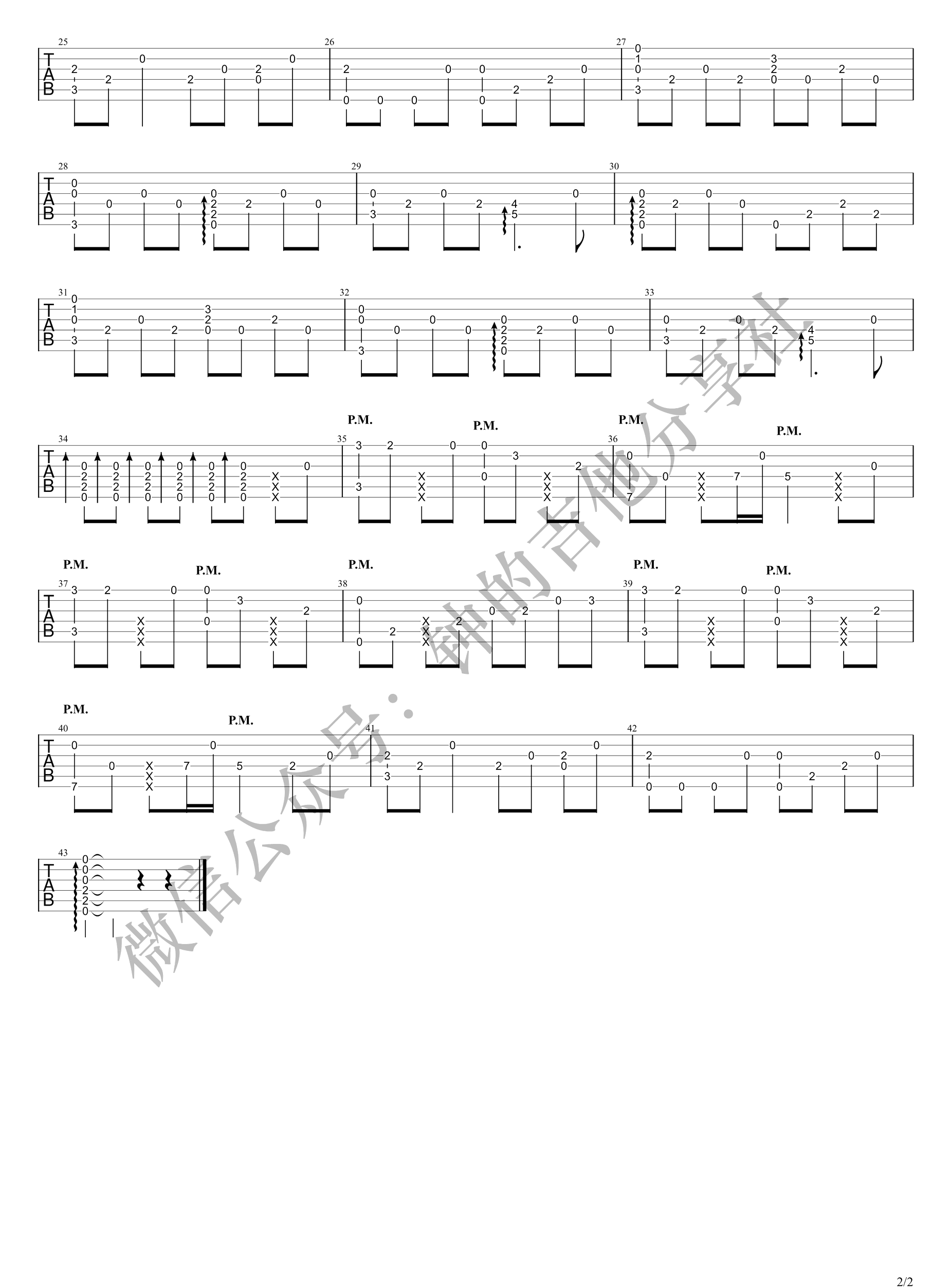 My-Soul指弹吉他谱2